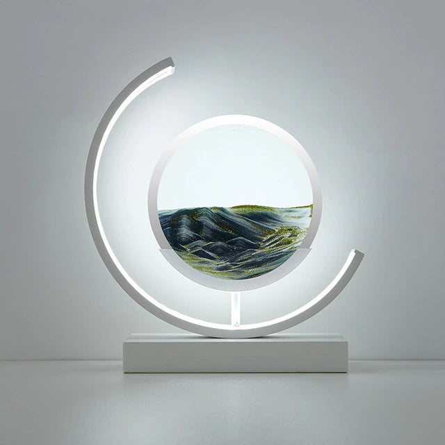 LED Quicksand Table Lamp