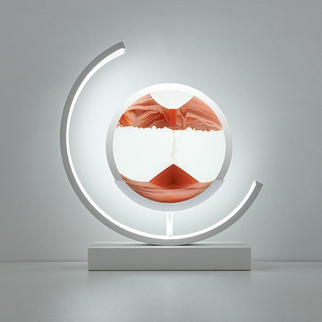 LED Quicksand Table Lamp