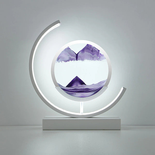 LED Quicksand Table Lamp