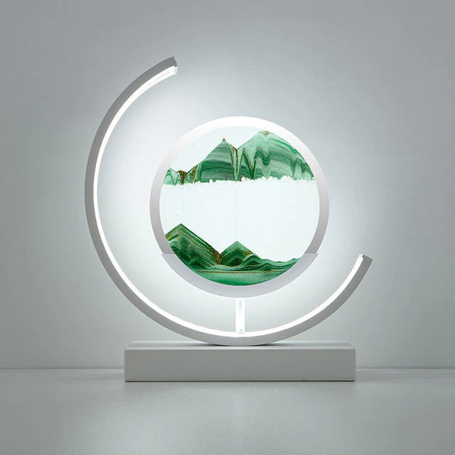 LED Quicksand Table Lamp